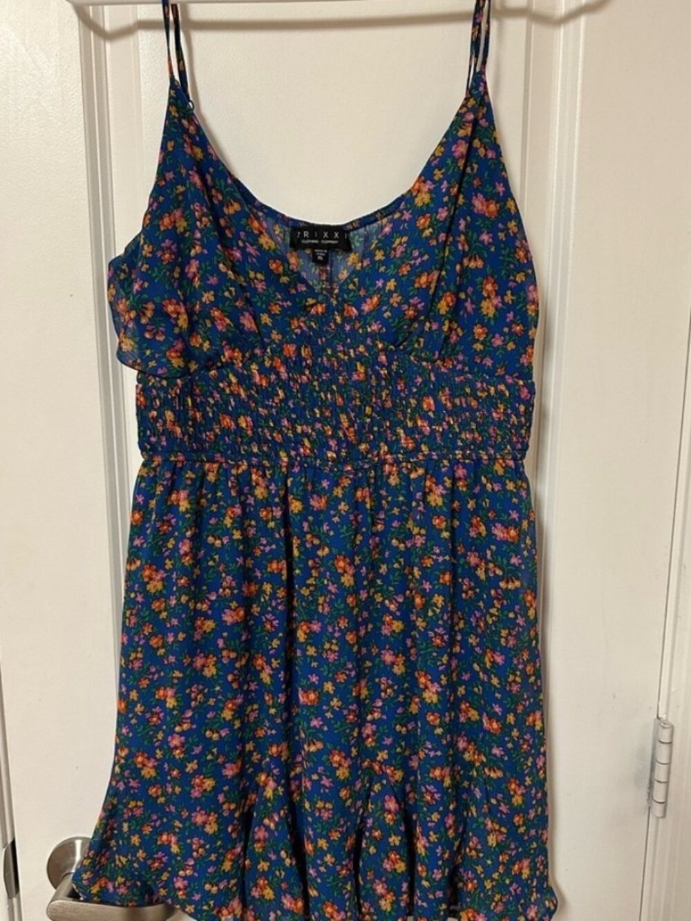 Blue Floral Dress